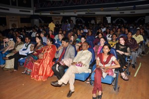  former CM Giridhar Gomango  with Prasanta Patnaik, Odissi Guru  Sujata Mishra, award winning actor  and Janmeyajaya Mohanty. AMF NEWS