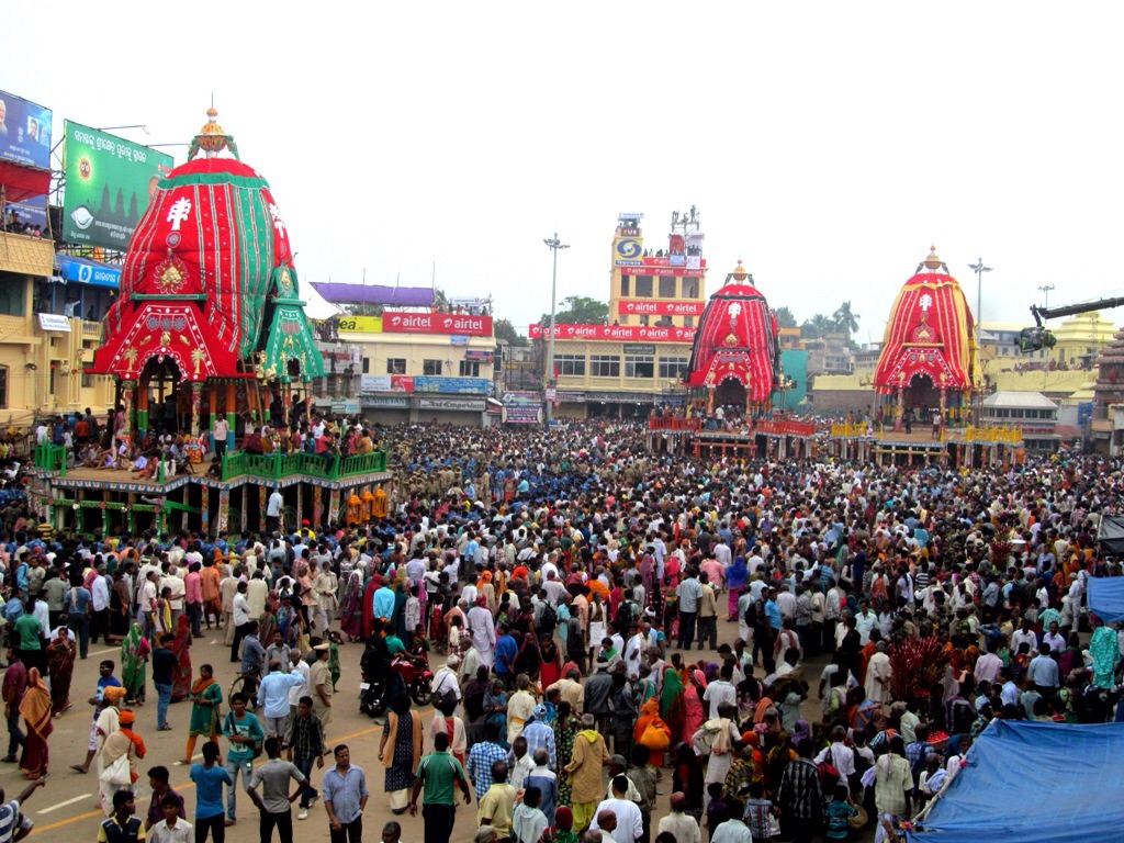 Chariots roll again: Odisha's Nabakalebara Rath Yatra begins today. AMF NEWS