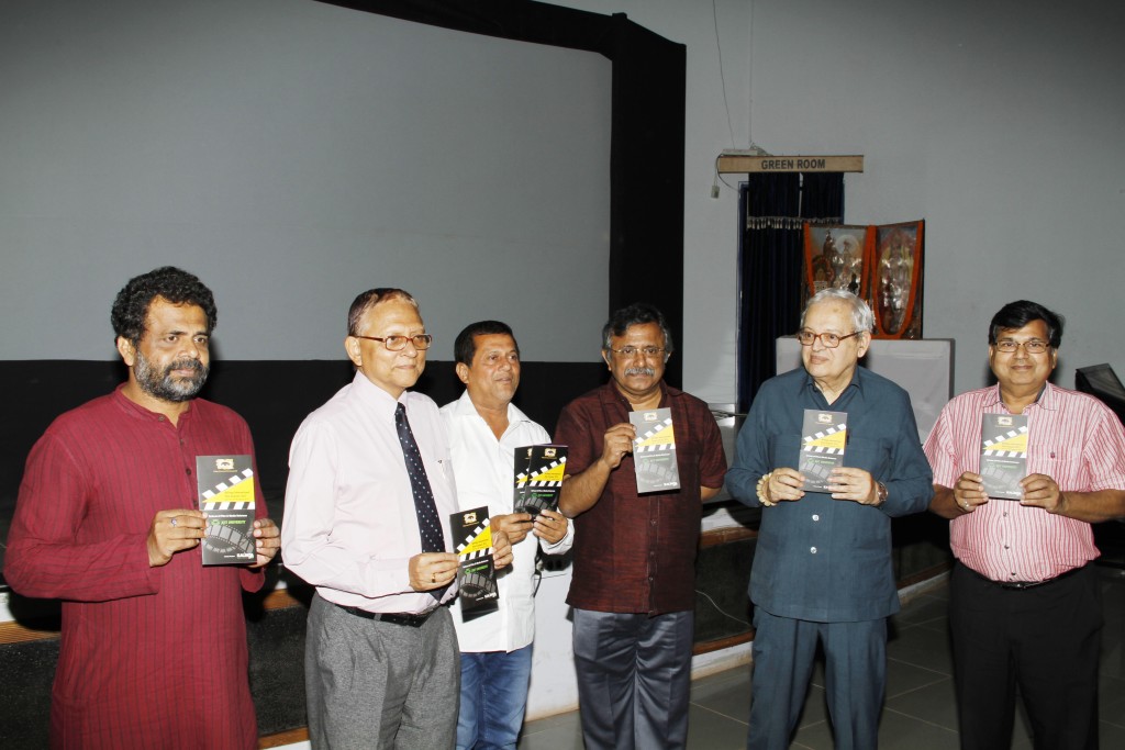 Dr.Achyuta Samanta KIIT Chairman with others at Kalinga Film Festival at KIIT in Odisha. AMF NEWS