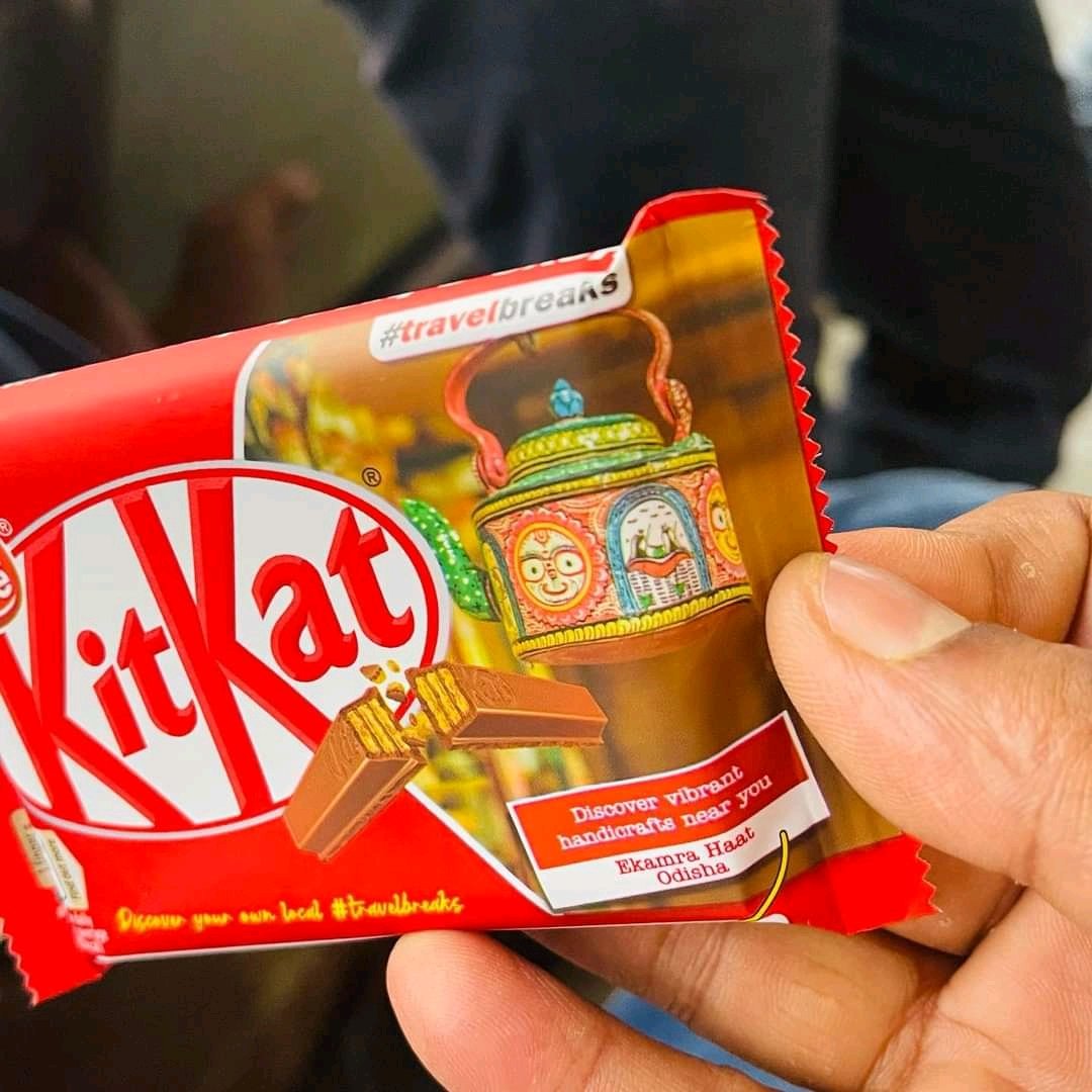 Lord Jagannath is depicted on the KitKat wrapper, prompting a complaint.