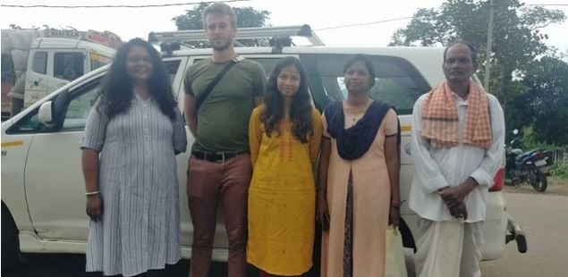 Mamina, a Belgian woman, reunites with her family in Kandhamal, Odisha, after 29 years_AMF NEWS