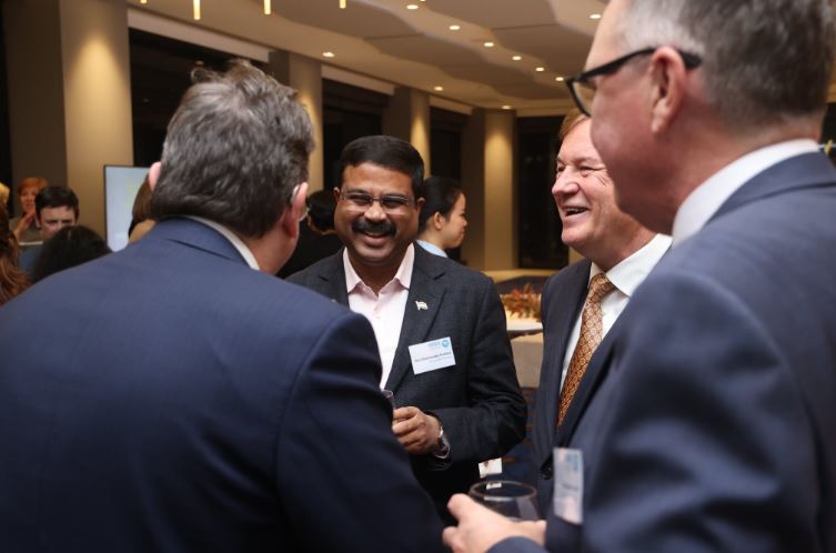 Dharmendra Pradhan Participates 'Dialogue With the Group of Eight' In Melbourne_AMF NEWS