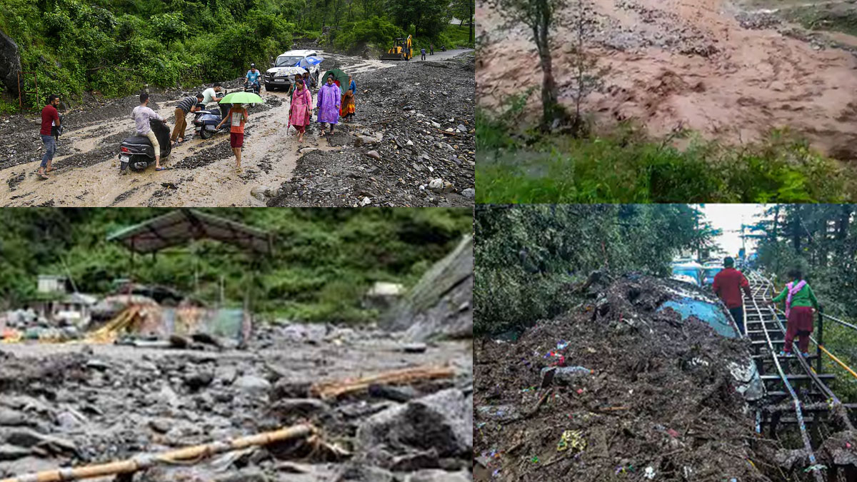 Over 30 Dead Following Flash Floods and Landslides in HP and Uttarakhand; Also Affected Are Odisha and Jharkhand_AMF NEWS