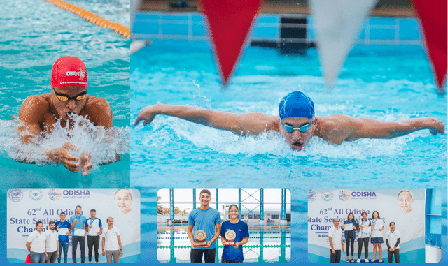 The 62nd Odisha State Seniors Swimming Championship is concluded_AMF NEWS