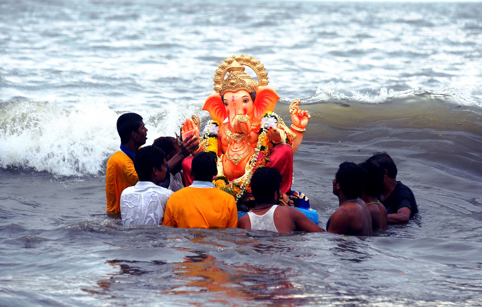 When celebrating Ganesh Puja in Bhubaneswar, eco-friendly rules are disregarded_AMF NEWS