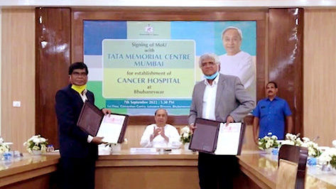 Odisha and Tata Memorial Center sign an MOU to build a 200-bed cancer hospital_AMF NEWS