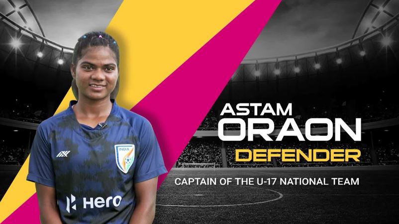 Against all odds, Astam Oraon overcame obstacles to become the captain of the national squad_AMF NEWS