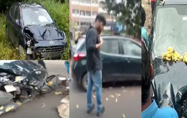 Banana seller killed, two injured in a series of accidents in Bhubaneswar caused by a speeding car_AMF NEWS