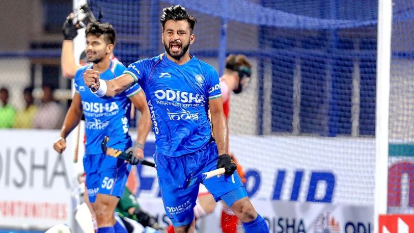 Manpreet Singh and Harmanpreet Singh express their excitement for the FIH Odisha Hockey Men's World Cup 2023 Bhubaneswar-Rourkela, which is 100 days away_AMF NEWS