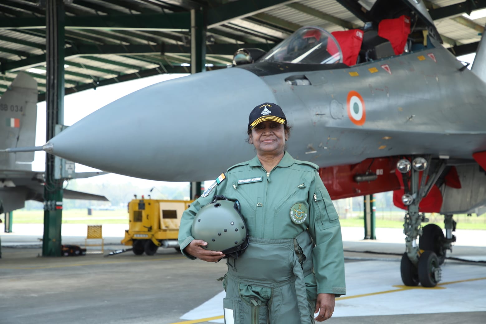 First flight by President Droupadi Murmu in a Sukhoi-30 MKI_AMF NEWS