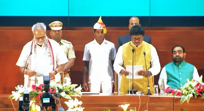 Three new ministers are added to the Odisha cabinet by CM Naveen Patnaik_AMF NEWS