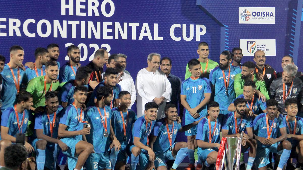 Odisha CM announced ₹1 crore to Indian football team for Hero Intercontinental Cup victory_AMF NEWS