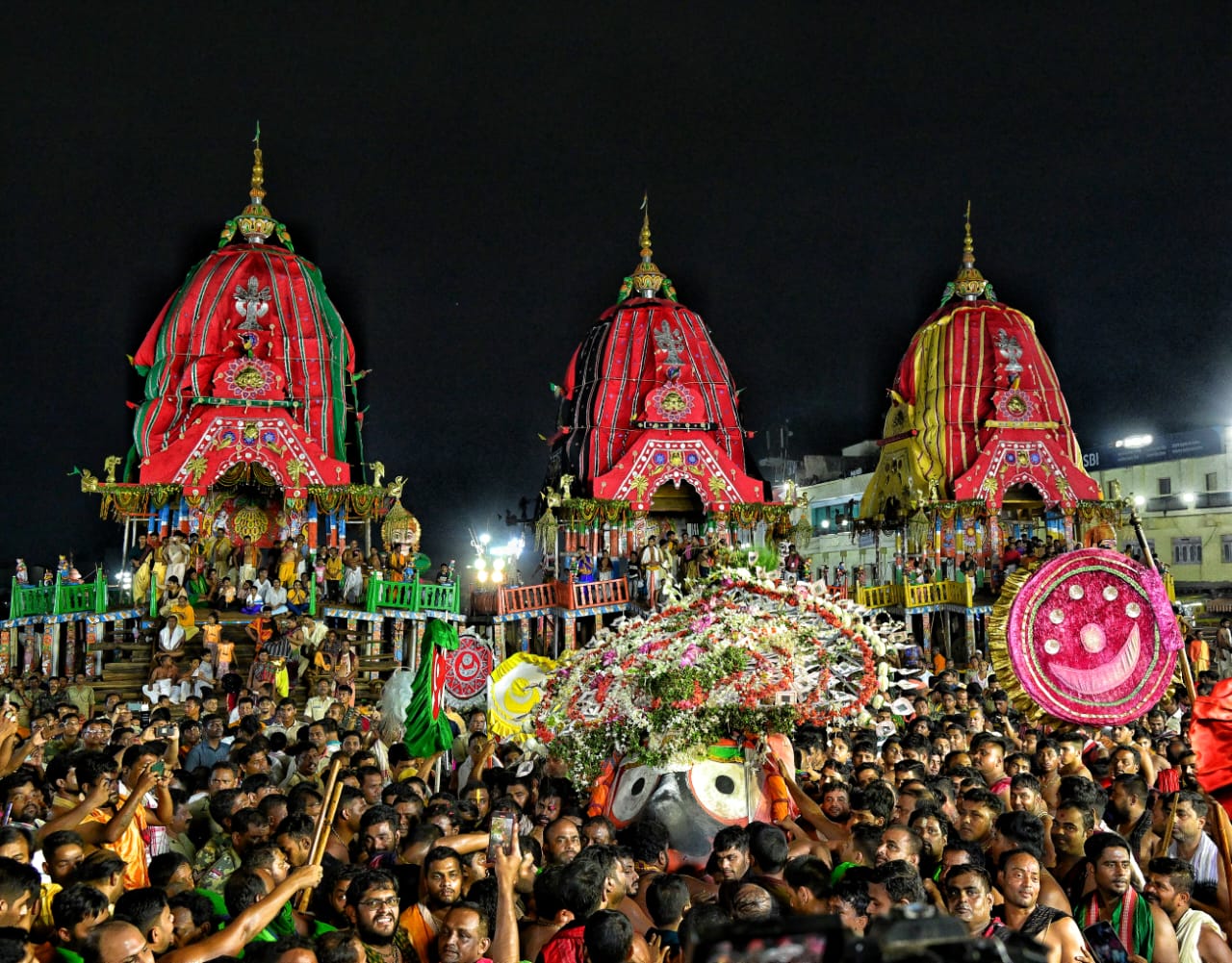 Rath Yatra 2024 Concludes as Holy Trinity Returns to Srimandir in Niladri Bije_AMF NEWS