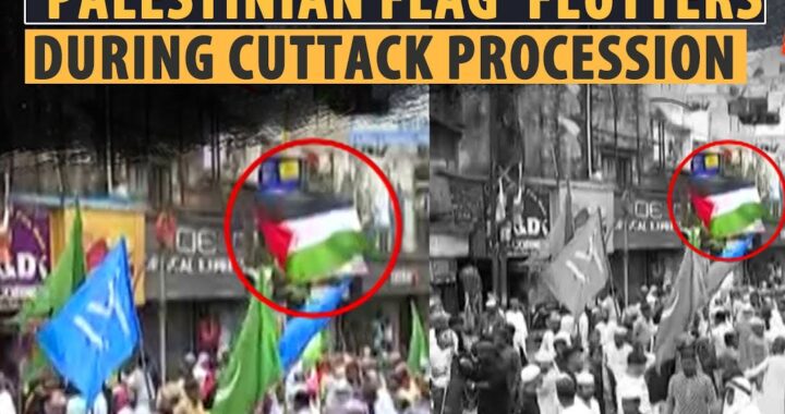 ‘Palestine-like’ Flag at Religious Procession in Odisha Sparks National Controversy