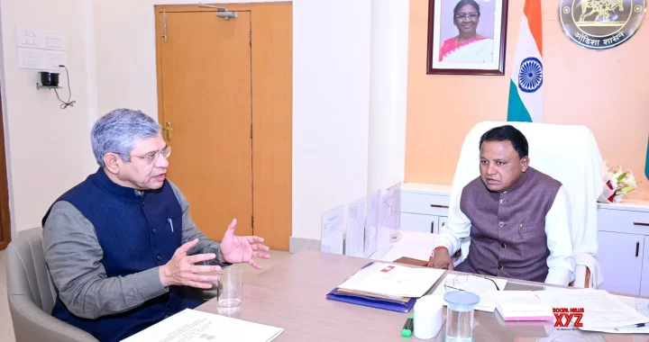 Union IT Minister Ashwini Vaishnaw and CM Mohan Majhi Discuss Transforming Odisha Into a Mega IT and Railway Hub