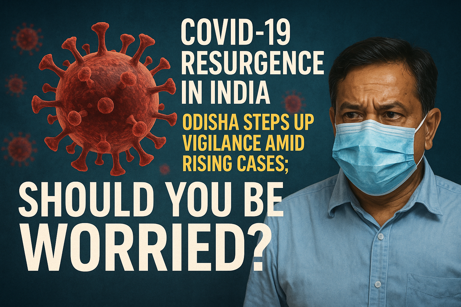 COVID-19 Resurgence in India- Odisha Steps Up Vigilance Amid Rising Cases; Should You Be Worried?_AMF NEWS